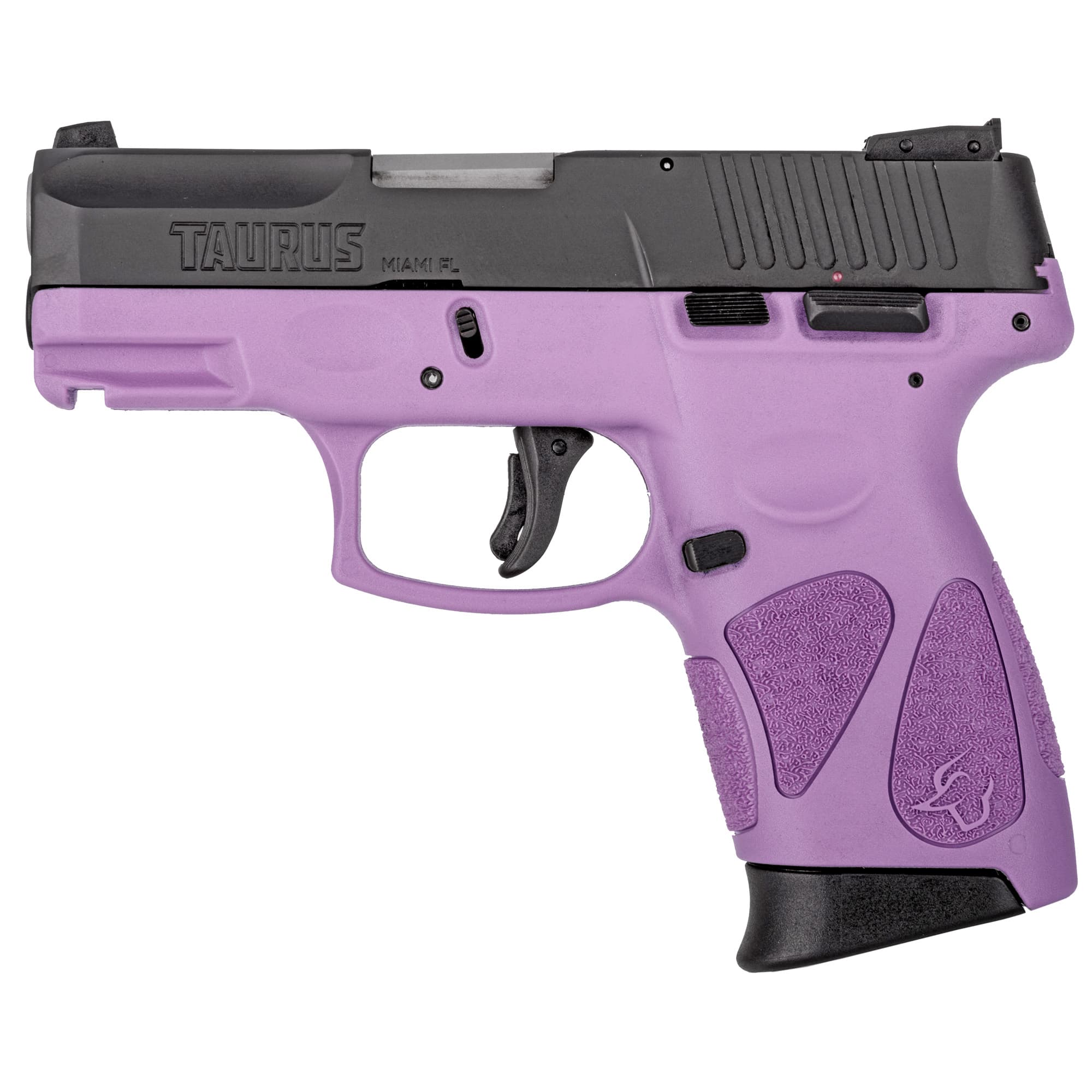Taurus G2C 9mm Luger 3.26" 12 Rounds Light Purple Polymer Frame