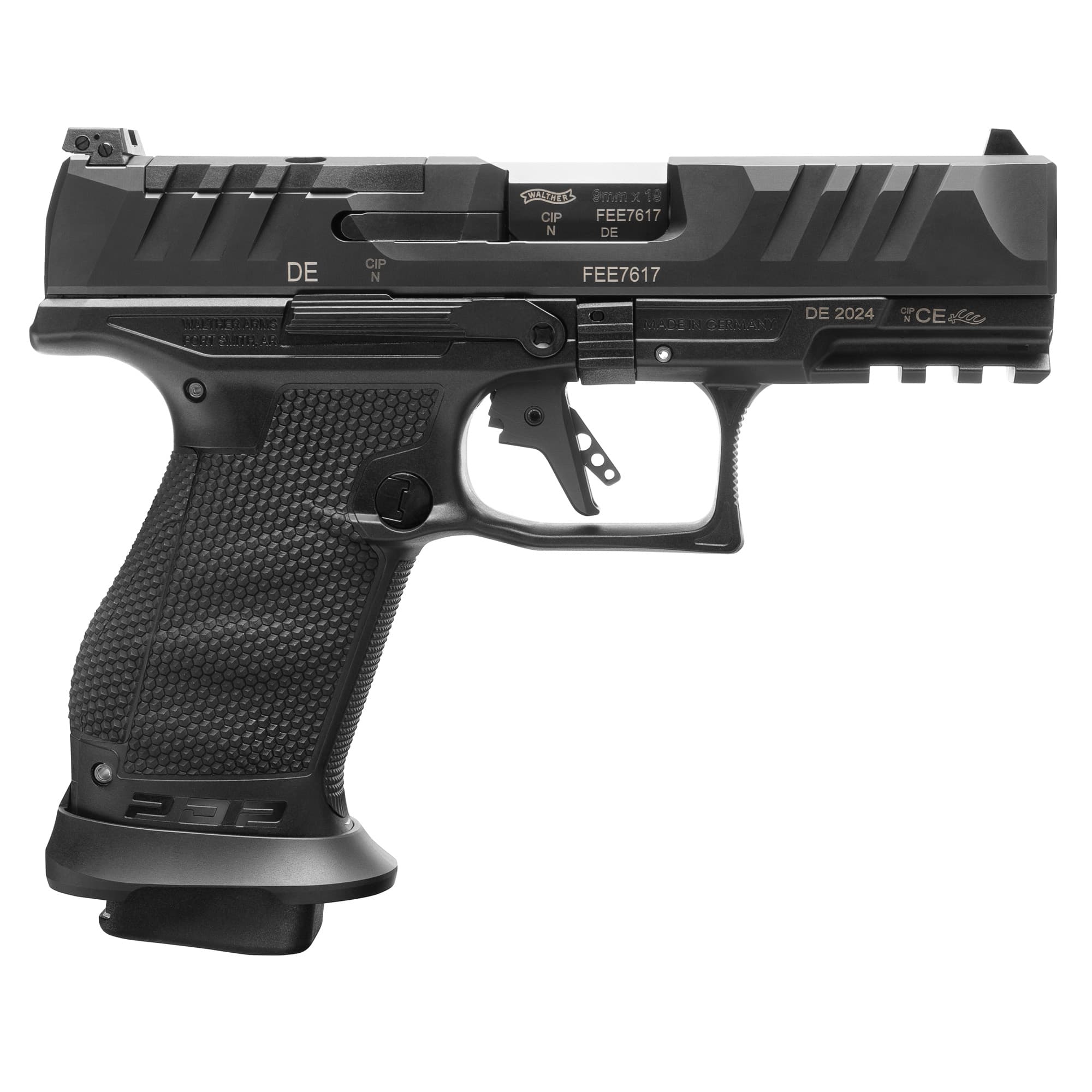 Walther PDP Pro-E Full Size Pistol 9mm 4 in. Black 18 rd.