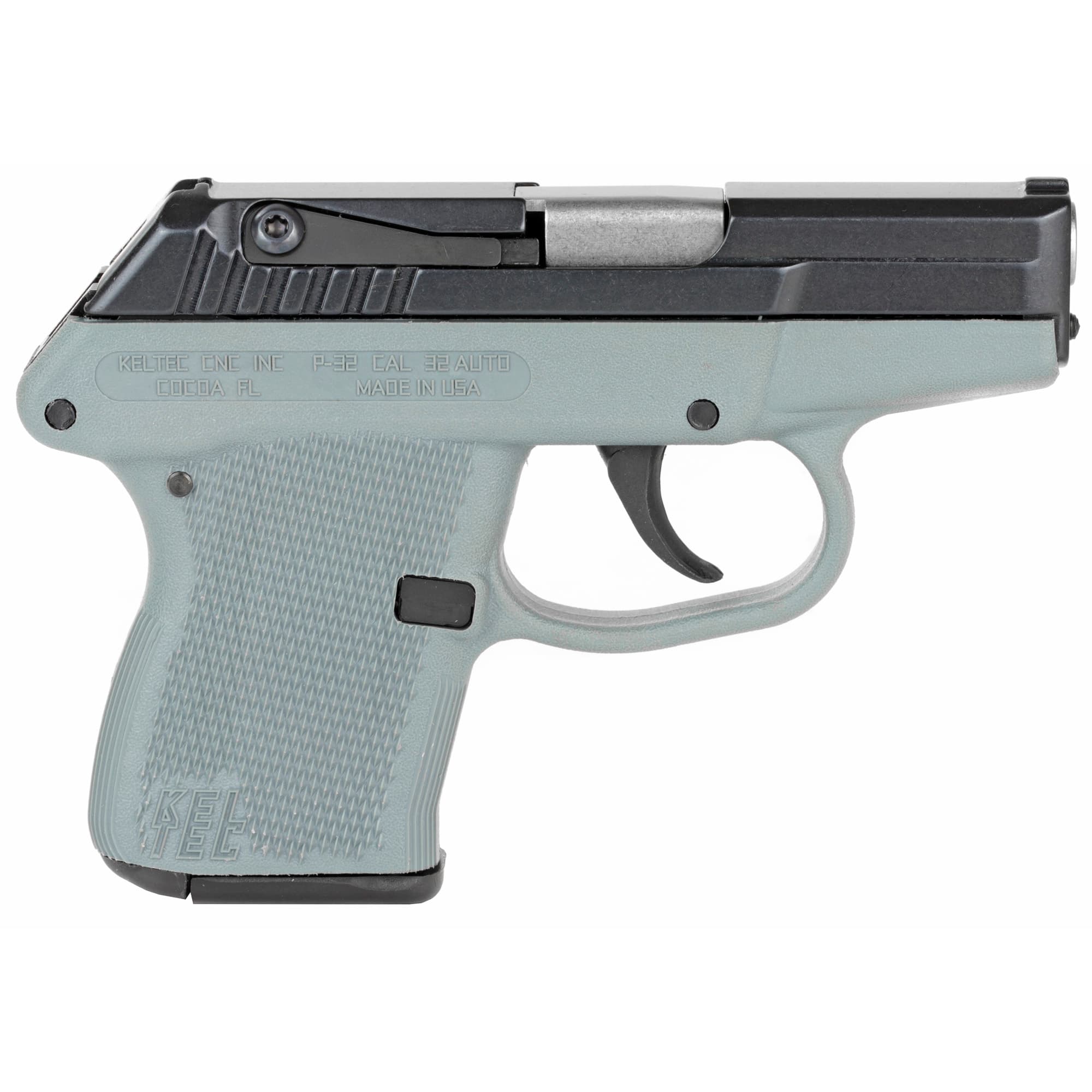 Kel-Tec P-32 Pistol 2.7" Barrel - Black/Gray | .32ACP | 7rd