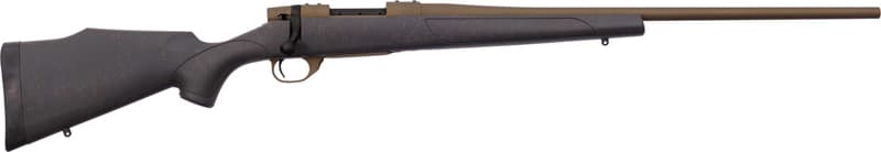 Weatherby Vanguard Weatherguard Bronze 243 Win 24 in 5 Grey and Burnt Bronze
