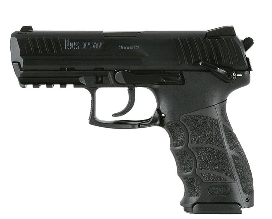 Heckler & Koch P30 S V3 40 S&W 3.8in 10rd Polymer Frame Nit-Carb Slide