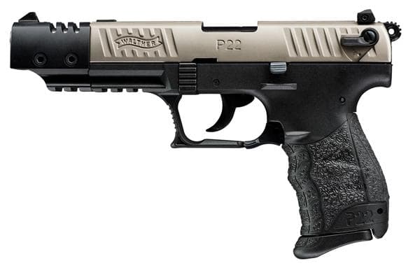 Walther Arms P22 Target .22 LR 3.42 Inch 10 Rounds CA Compliant