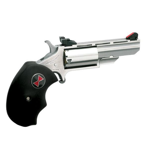 NAA Black Widow Revolver 22 LR Stainless/Black 2 in. 5 rd. AS