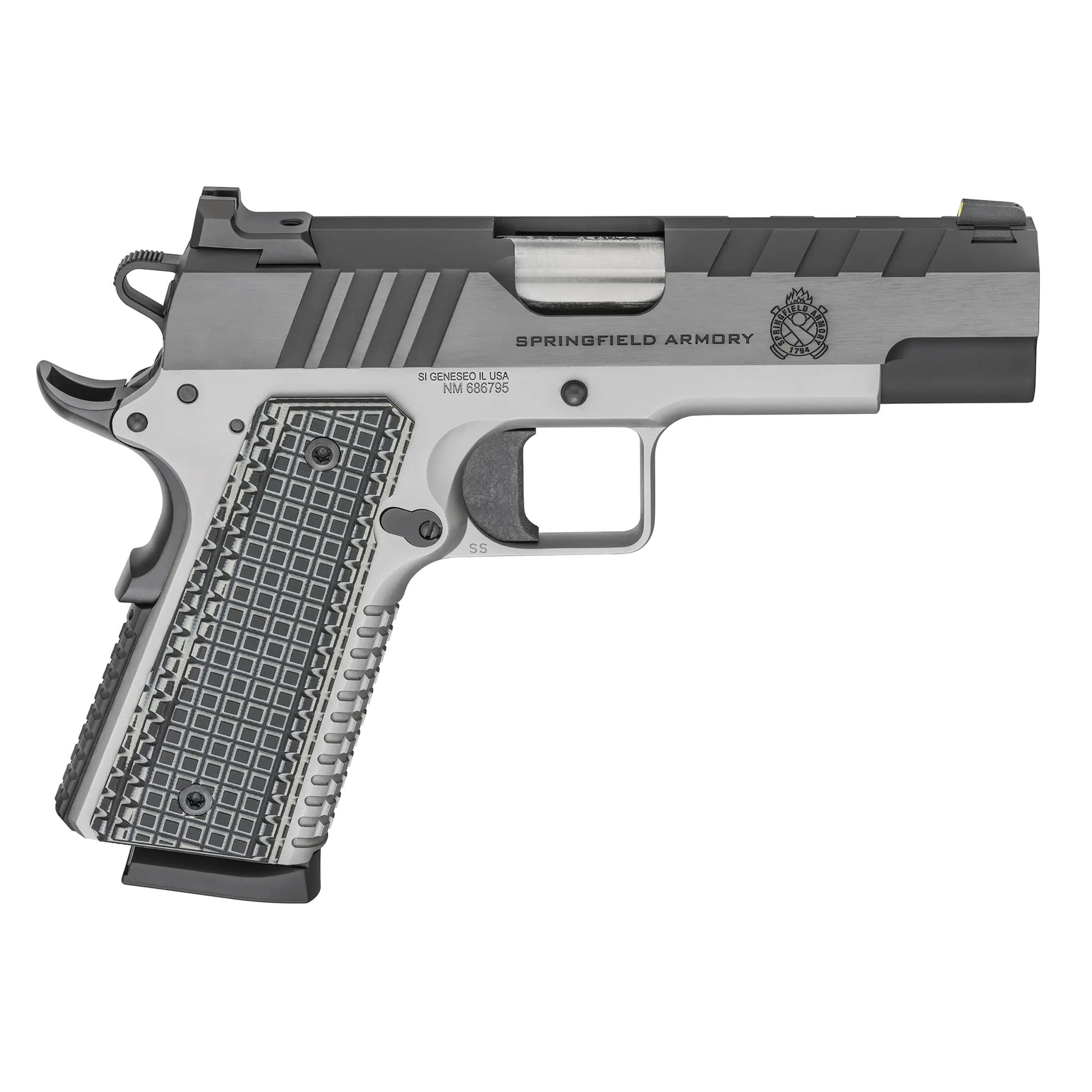 Springfield Armory Emissary 45 ACP 4.25 Inch 8 Round Semi-Automatic Pistol