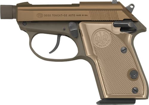 Beretta 3032 Tomcat 32 ACP 2.9 in 7 Round FDE Cerakote Micro Compact Pistol