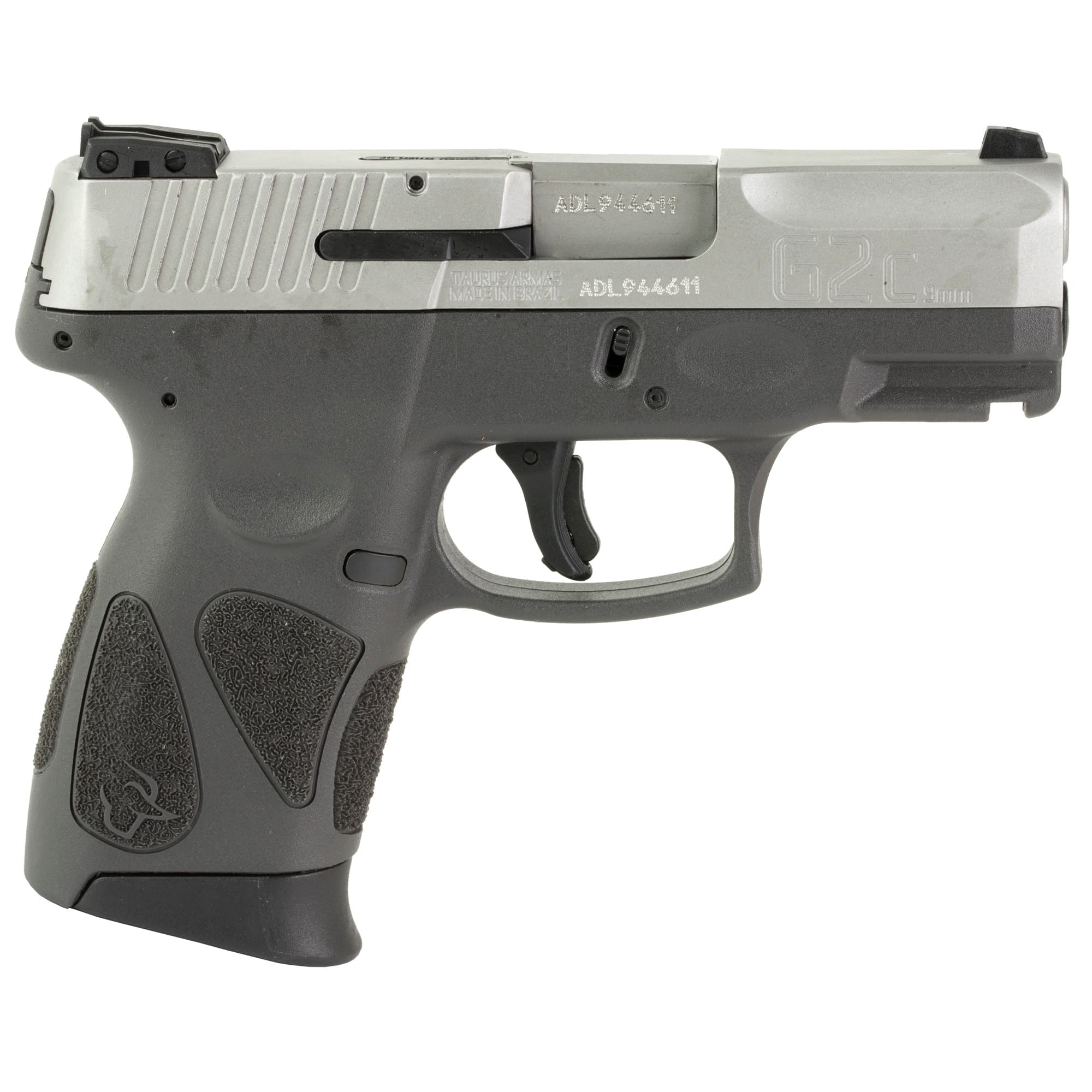 Taurus G2C 9mm Luger 3.26 Inch 12 Rounds Gray Stainless Steel