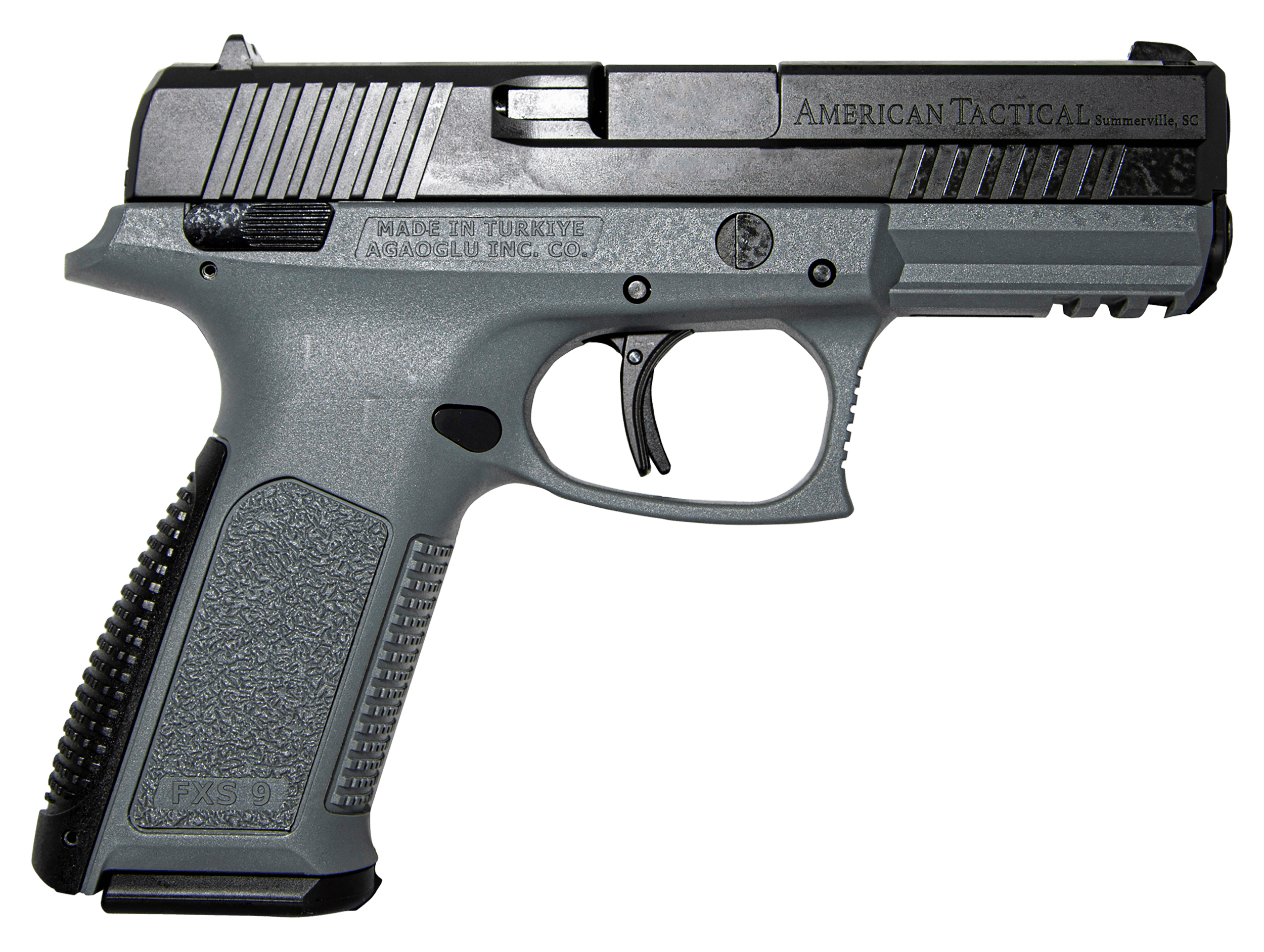 American Tactical Inc. Gfx917smk FXS-9 9mm Luger 4.10in 17+1 Gray Nitride Slide Gray Frame