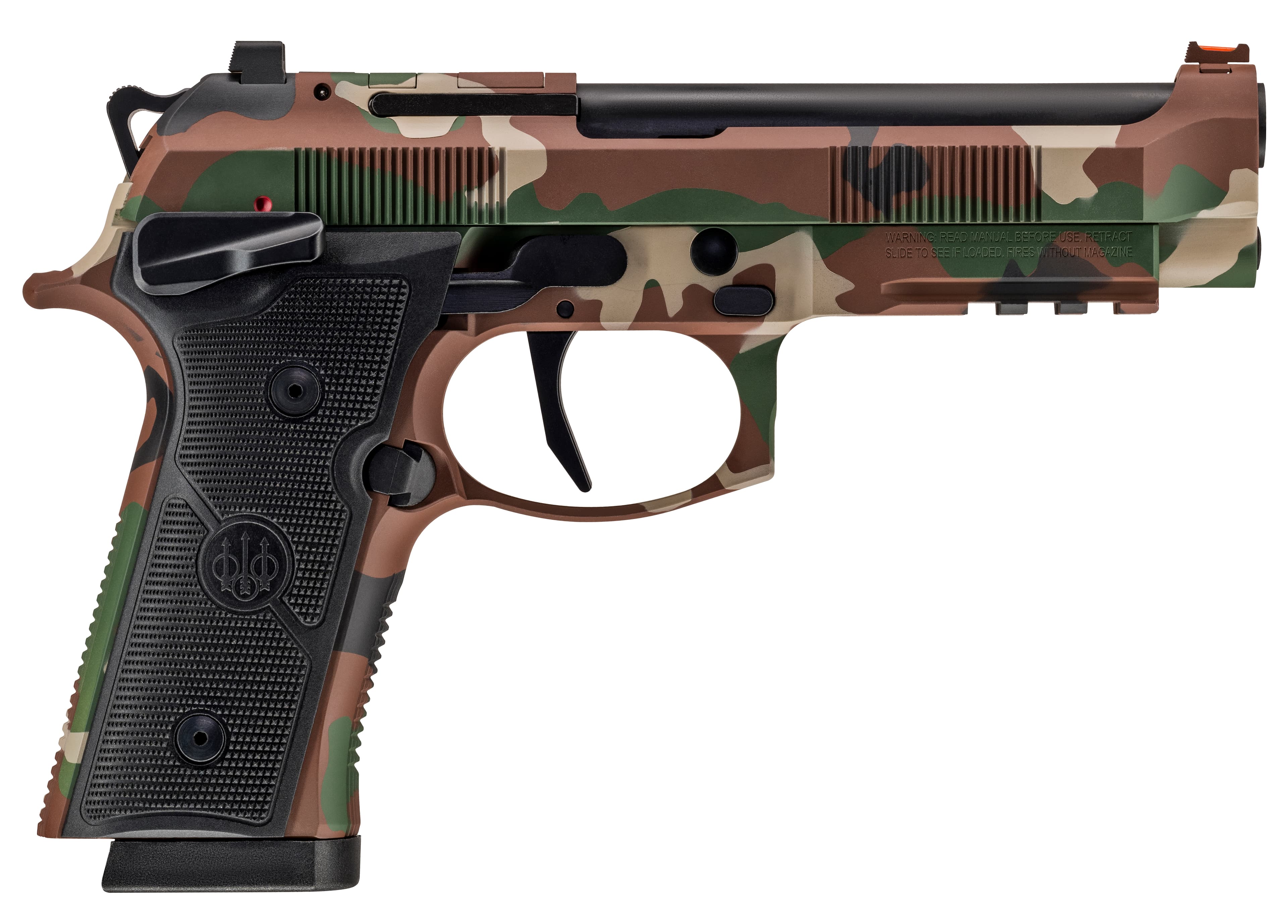 Beretta 92Xi Sao 9mm Luger 4.7 inch 18 Rounds BDU Camo