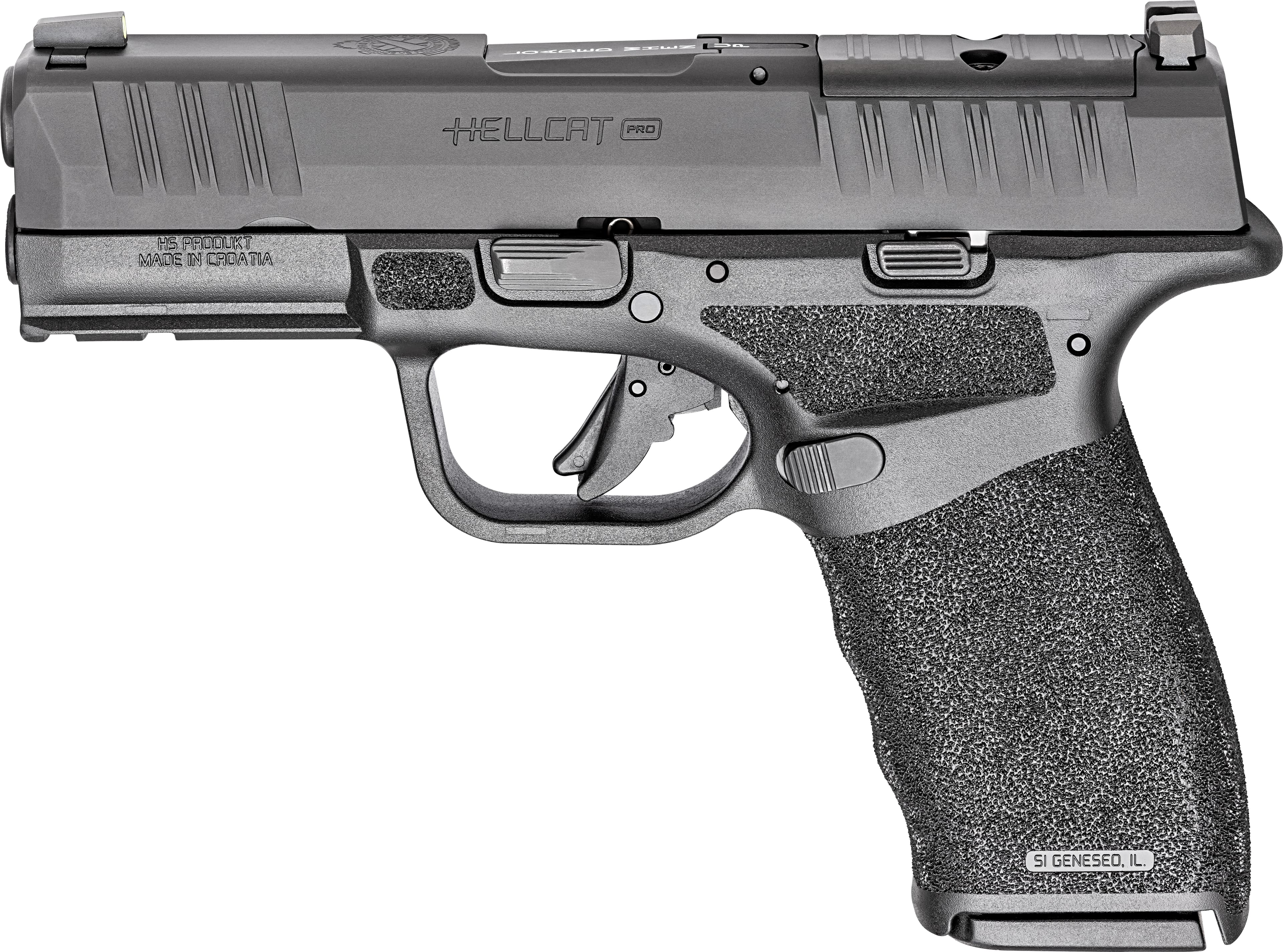 Springfield Armory Hellcat Pro OSP 9mm 3.7 Inch 10 Round Melonite Finish