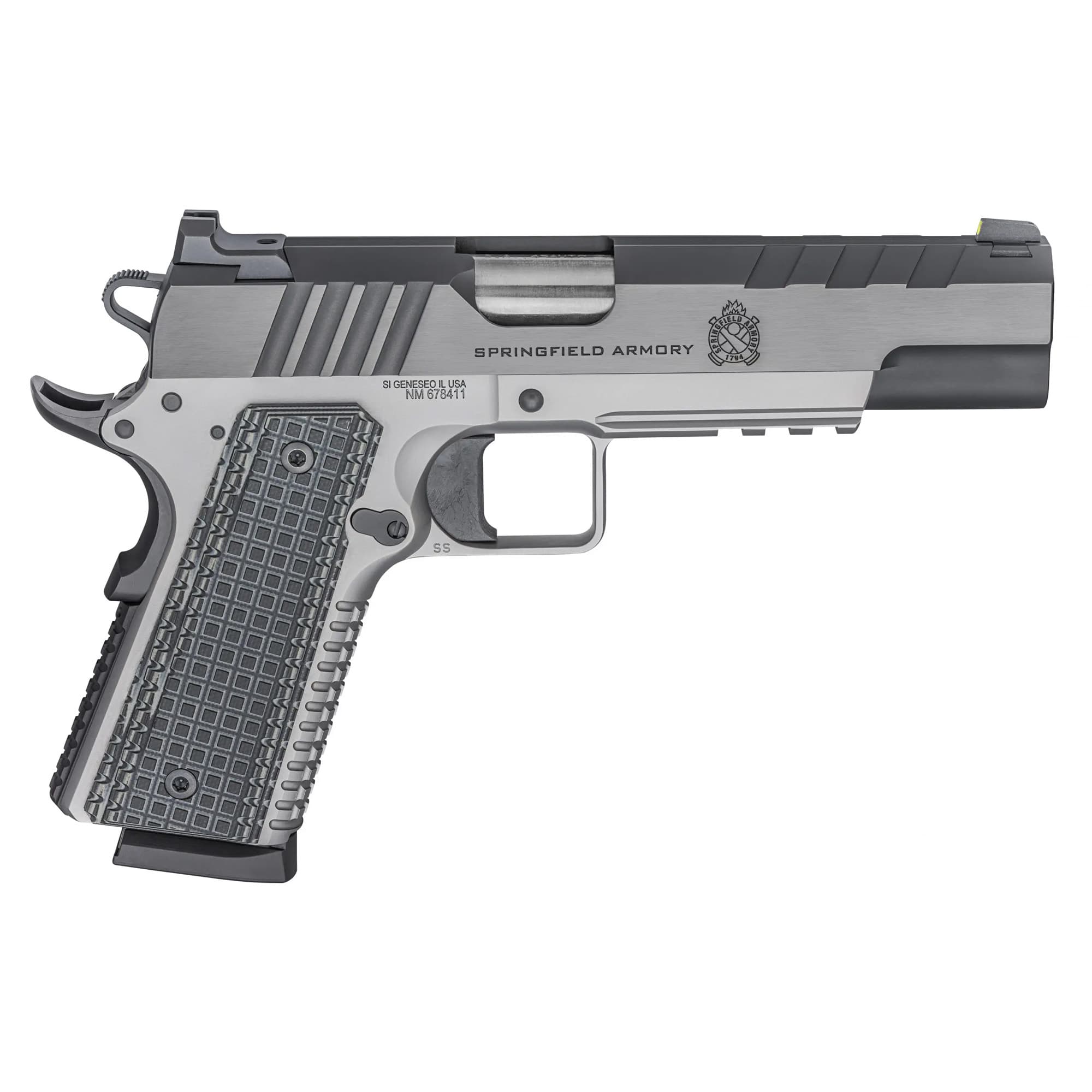Springfield Armory Emissary 45 ACP 5 Inch 8 Rounds Stainless Steel