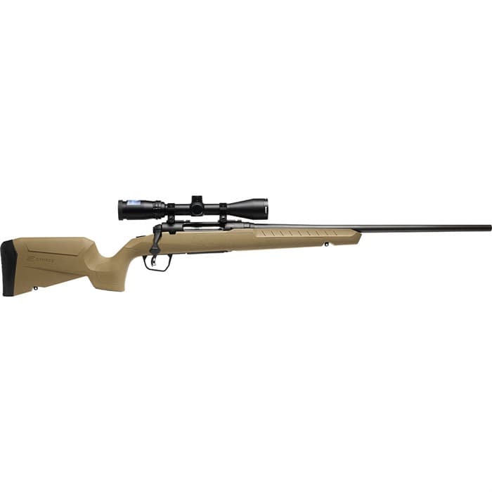Savage Axis 2 XP Combo 6.5 Creedmoor 20 Inch 4 Round FDE Compact