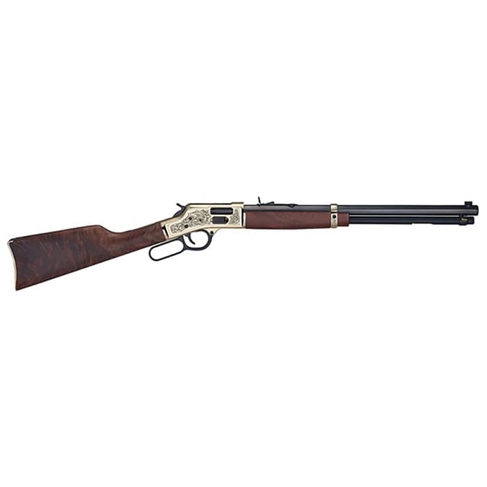Henry H006GMD Deluxe 357 Magnum 20 Inch 10 Rounds Engraved Brass Walnut