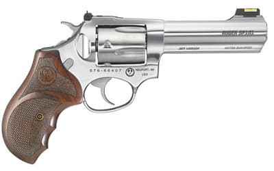 Ruger Sp101 Match Champion 357 Magnum 4.2 inch 5 Round Gloss Stainless Steel Altamont Hardwood Grip