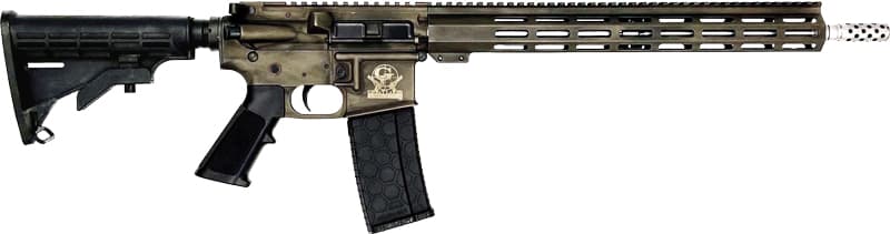 Great Lake Firearms GLFA AR15 Battleworn 223 Wylde 16in 30rd Cerakote Finish