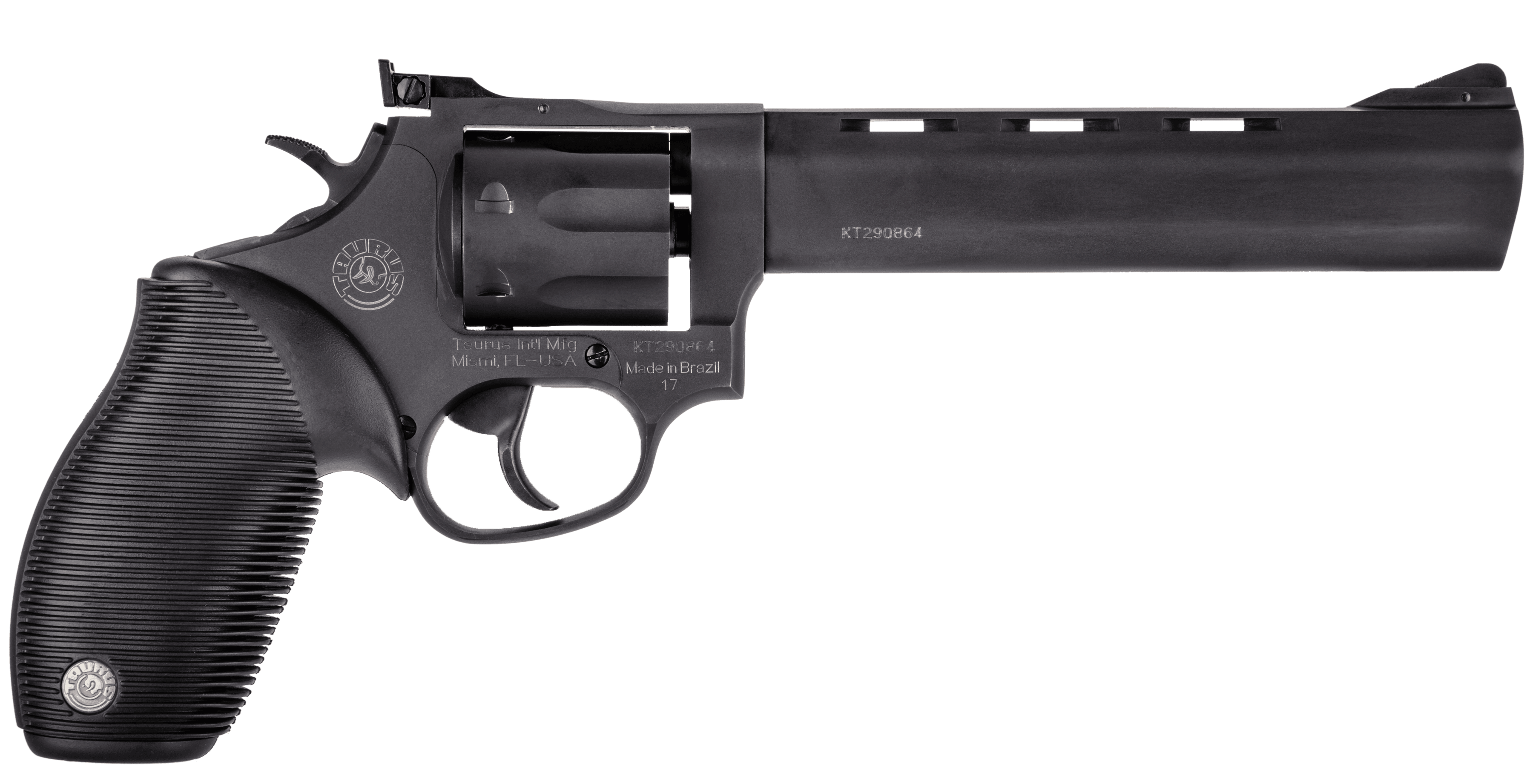 Taurus M17 Tracker Revolver 17 HMR 6.5 in 7 Rounds Matte Oxide Finish