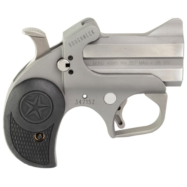 Bond Arms Roughneck 357 Magnum 2.5" 2 Rounds Stainless Steel