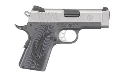 Ruger 6758 Sr1911 Officer 9mm 3.6 inch 7+1 Tungsten Gray Cerakote Frame