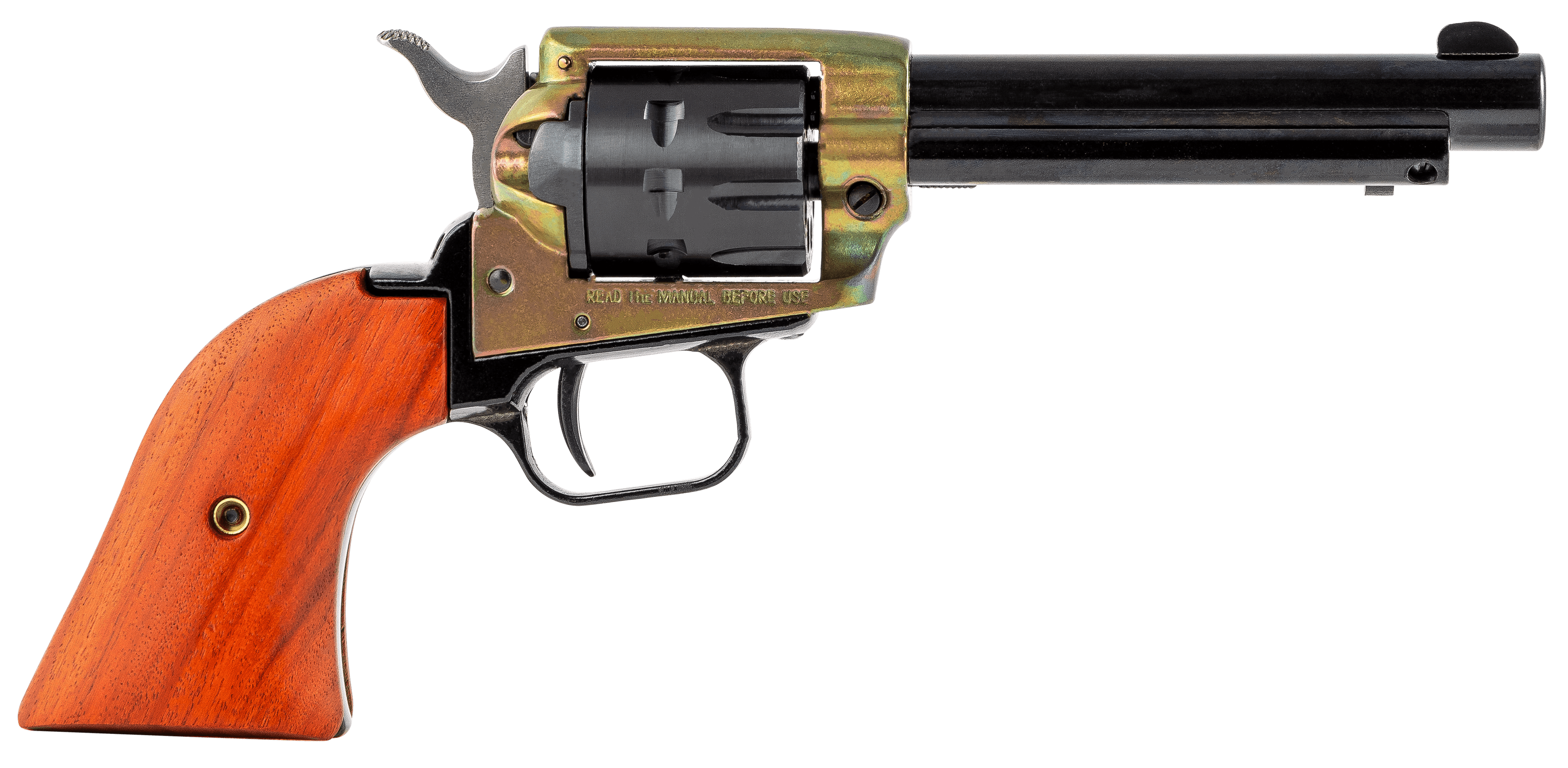 Heritage, Rough Rider, 22 Long Rifle, 4.75 inches, 9 Rounds, Case Hardened