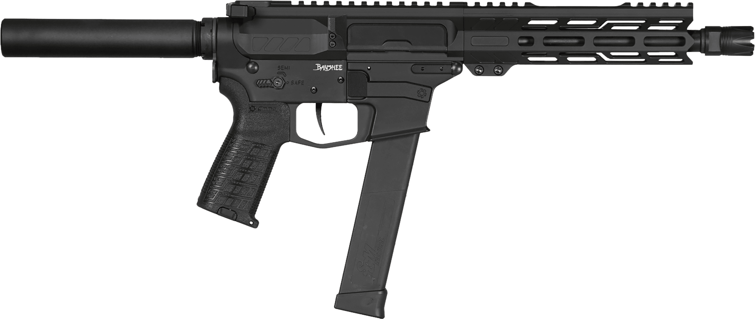 CMMG Banshee MKG 45 ACP 8" 13 Rounds Cerakote Finish