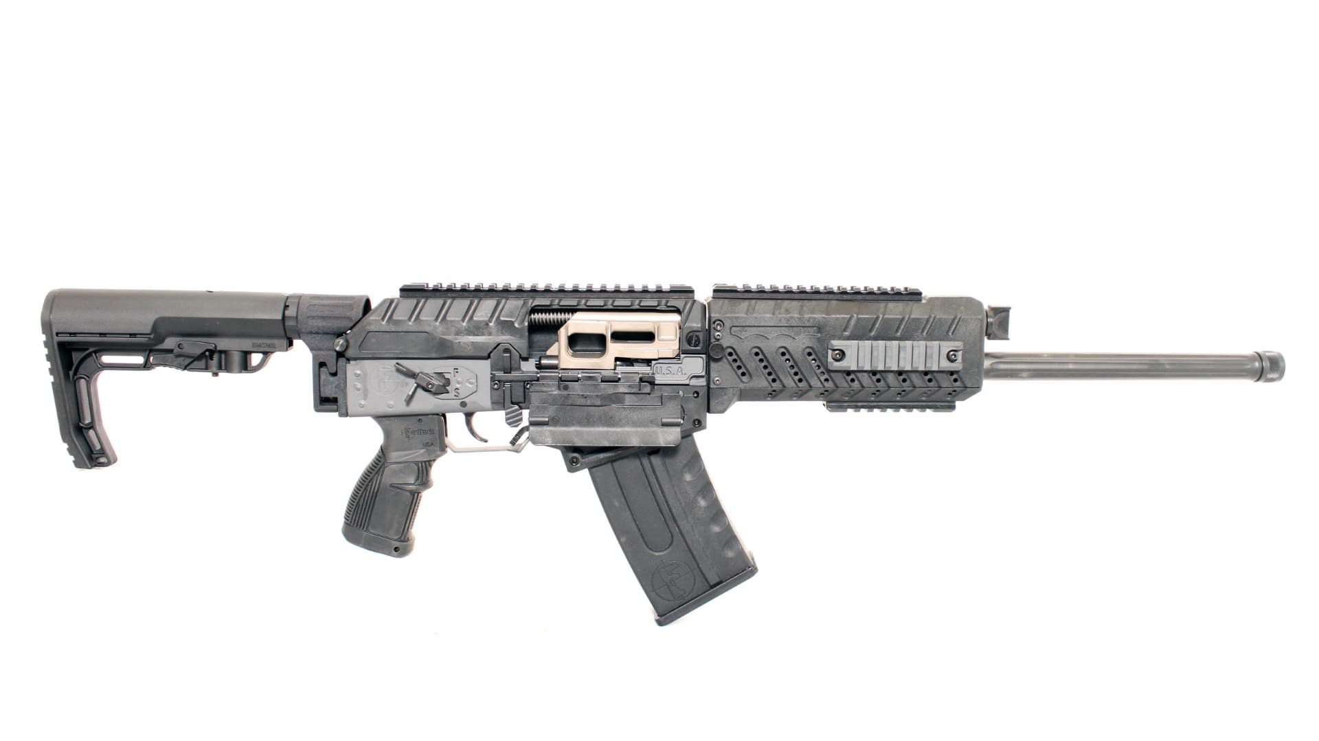 FosTech Origin Semi-Auto Shotgun 12ga - Sniper Grey Receiver | Hard Nickle Internals | 18" Barrel