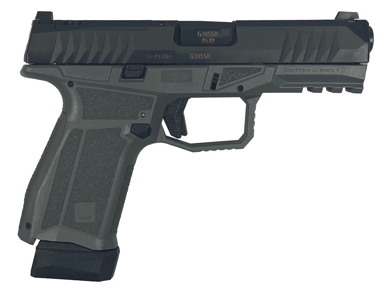 Arex Defense Delta Gen.2 M 9mm Luger 4in 17rd Gray Optic-Ready