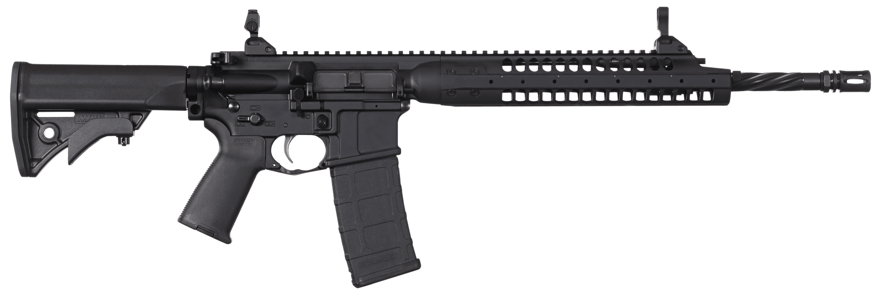 LWRC Individual Carbine A5 5.56x45mm NATO 16.1" 10+1 Black Anodized Finish