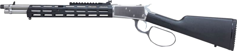 Citadel CIT45LCLVRSS Levtac-92  Full Size 45 Colt (Long Colt) 8+1 16.50" Stainless Threaded Barrel, Picatinny Rail Stainless Steel Receiver, Black Fixed Synthetic Stock,