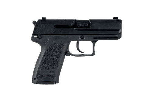 HK USP V1 Compact, 40 S&W, 3.5in. Barrel, 10rd, Night Sights, Bobbed Hammer - Black (81000339)