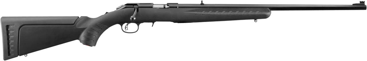 Ruger American Rimfire 22 Wmr 22 inch Barrel 9+1 Capacity Blued Synthetic Stock