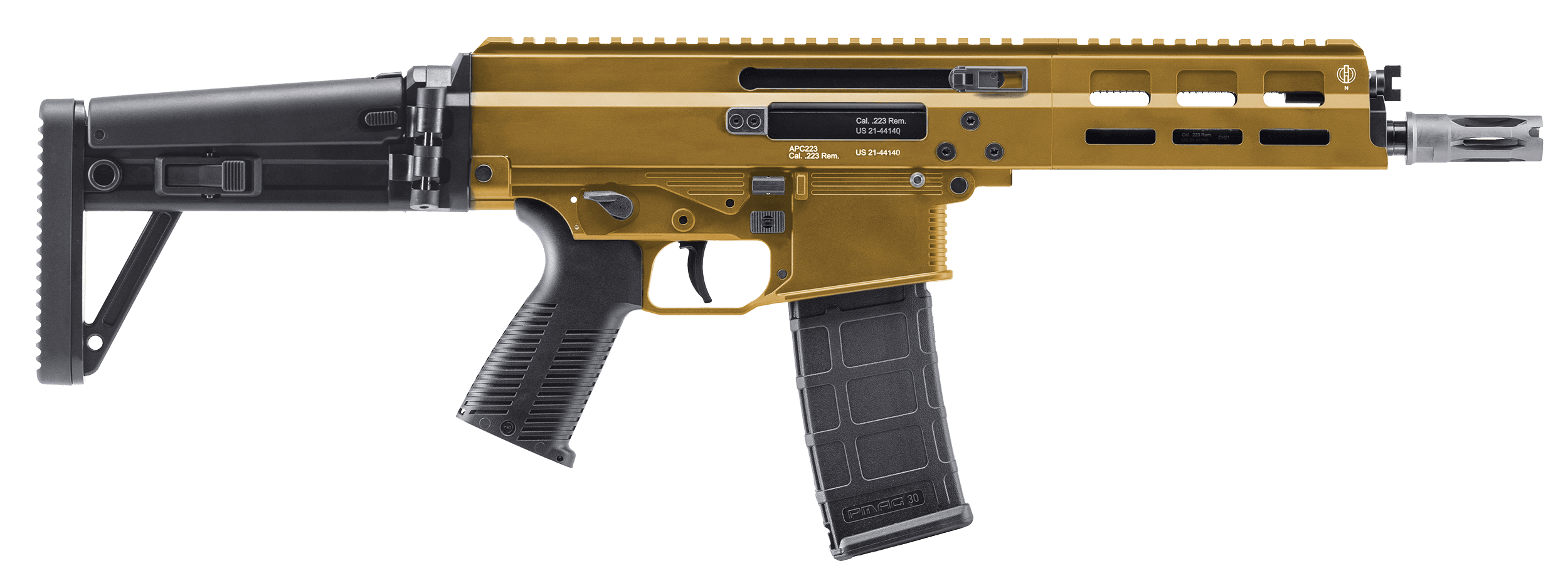 B&T APC223 Pro 5.56 NATO 10.5in 30rd Finish Black