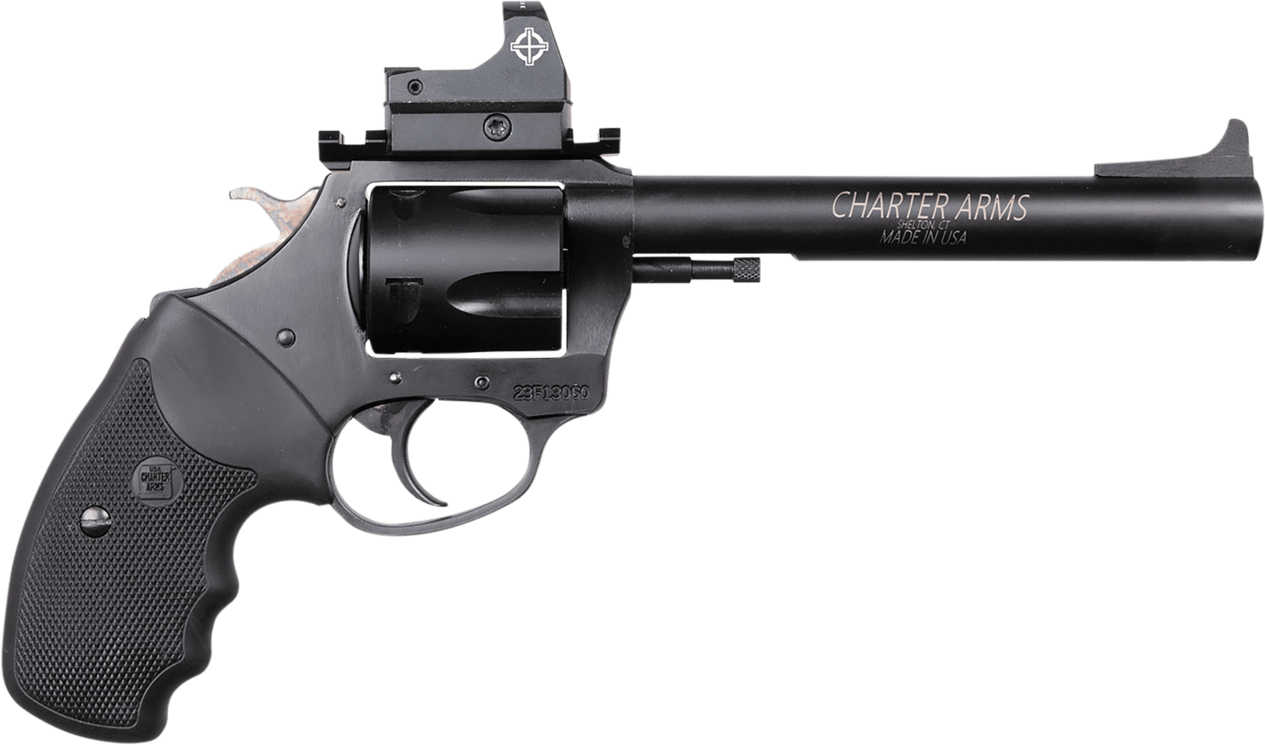 Charter Arms Target Mastiff 357 Magnum 6 Inch 5 Shot Nitride with Optic
