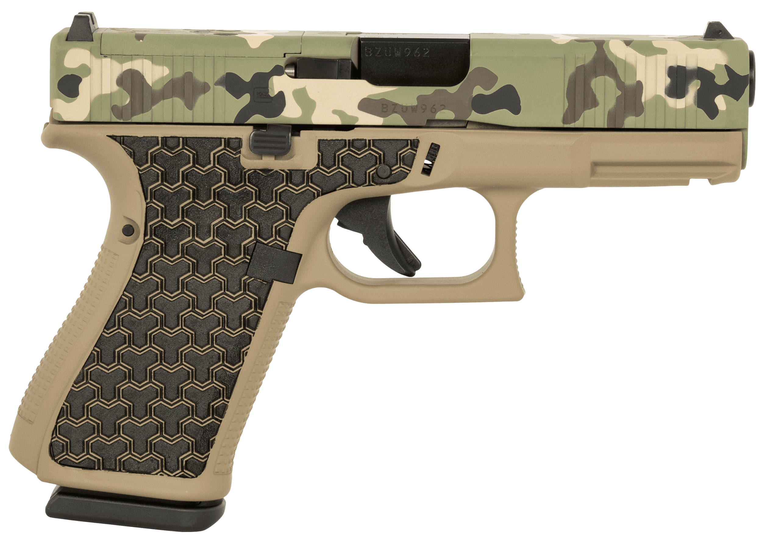 Glock G19 Gen 5 MOS 9mm 4.02in 10rd Flat Dark Earth FDE