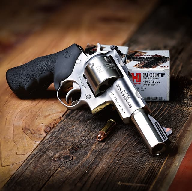 Ruger Super Redhawk 454 Casull 5 Inch 6 Rounds Stainless Steel