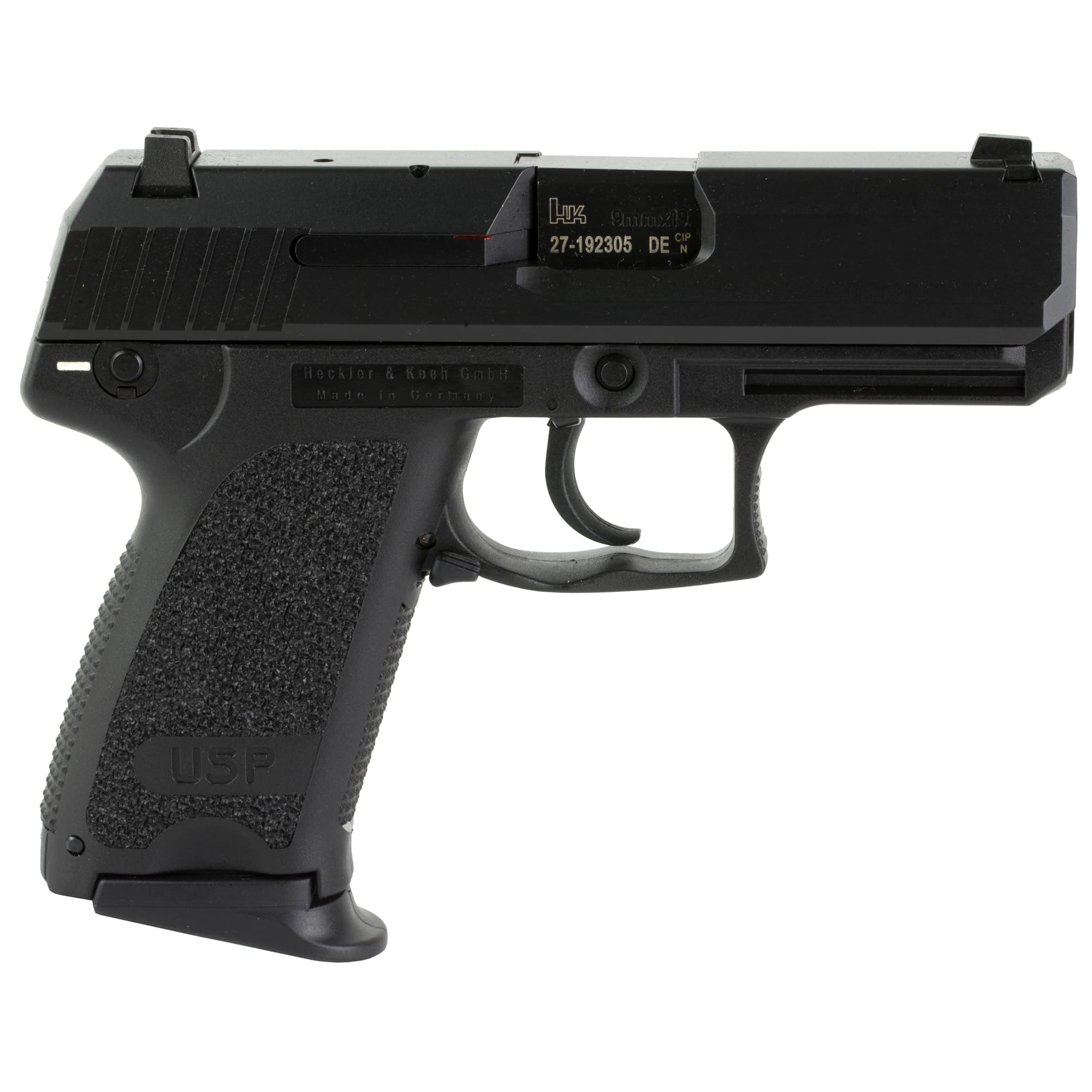 Heckler & Koch USP C V1 Compact 9mm Luger 3.58in 13 Rounds Matte Finish