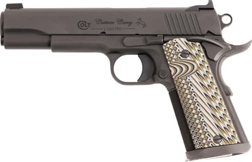 Colt 1911 Custom Carry 9mm 5 inch 9 round Stainless Smoke Gray Coating