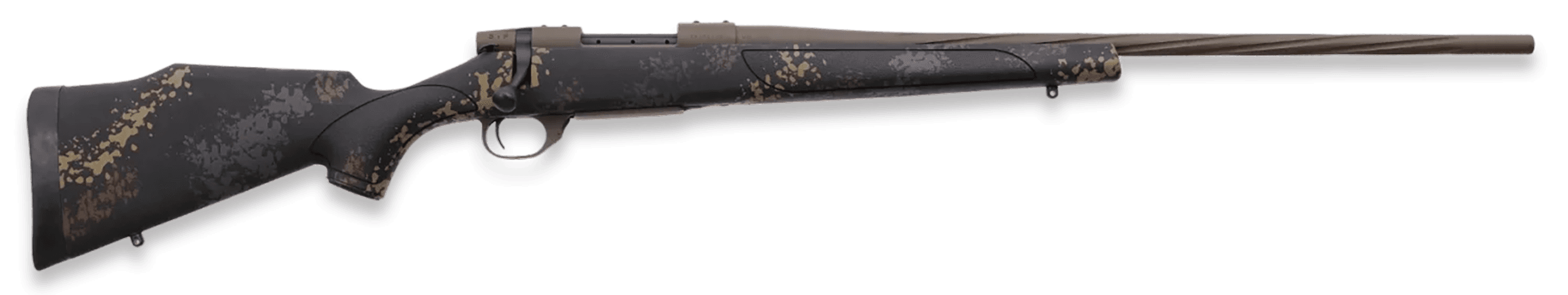 Weatherby Vanguard Talus 243 Winchester 22 Inch 4 Rounds Patriot Brown Cerakote