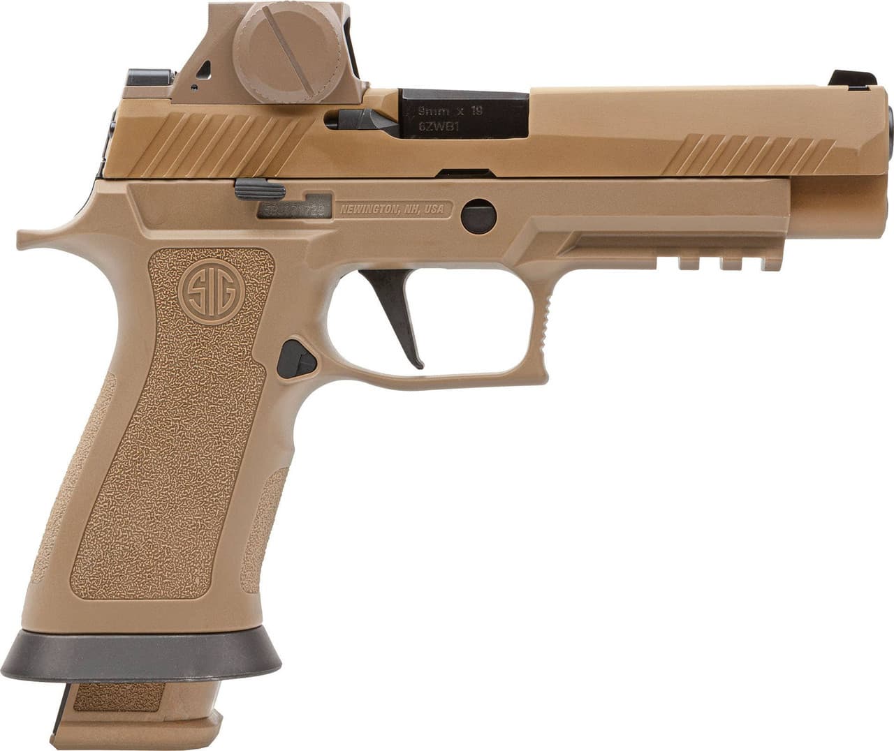 Sig Sauer M17X9RX 9mm Luger 4.7 inch 21+1 Coyote Physical Vapor Deposition