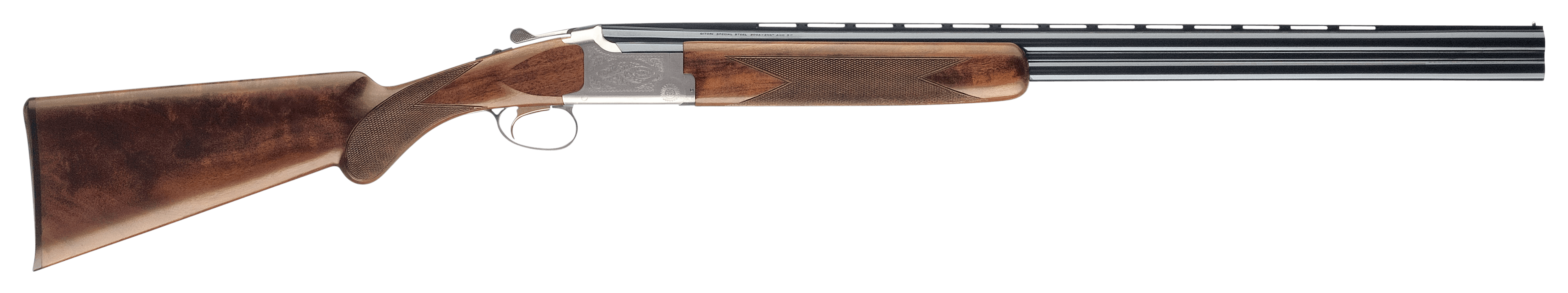 Browning Citori White Lightning 20 Gauge 28in 2 Round Gray Silver Nitride Walnut Stock
