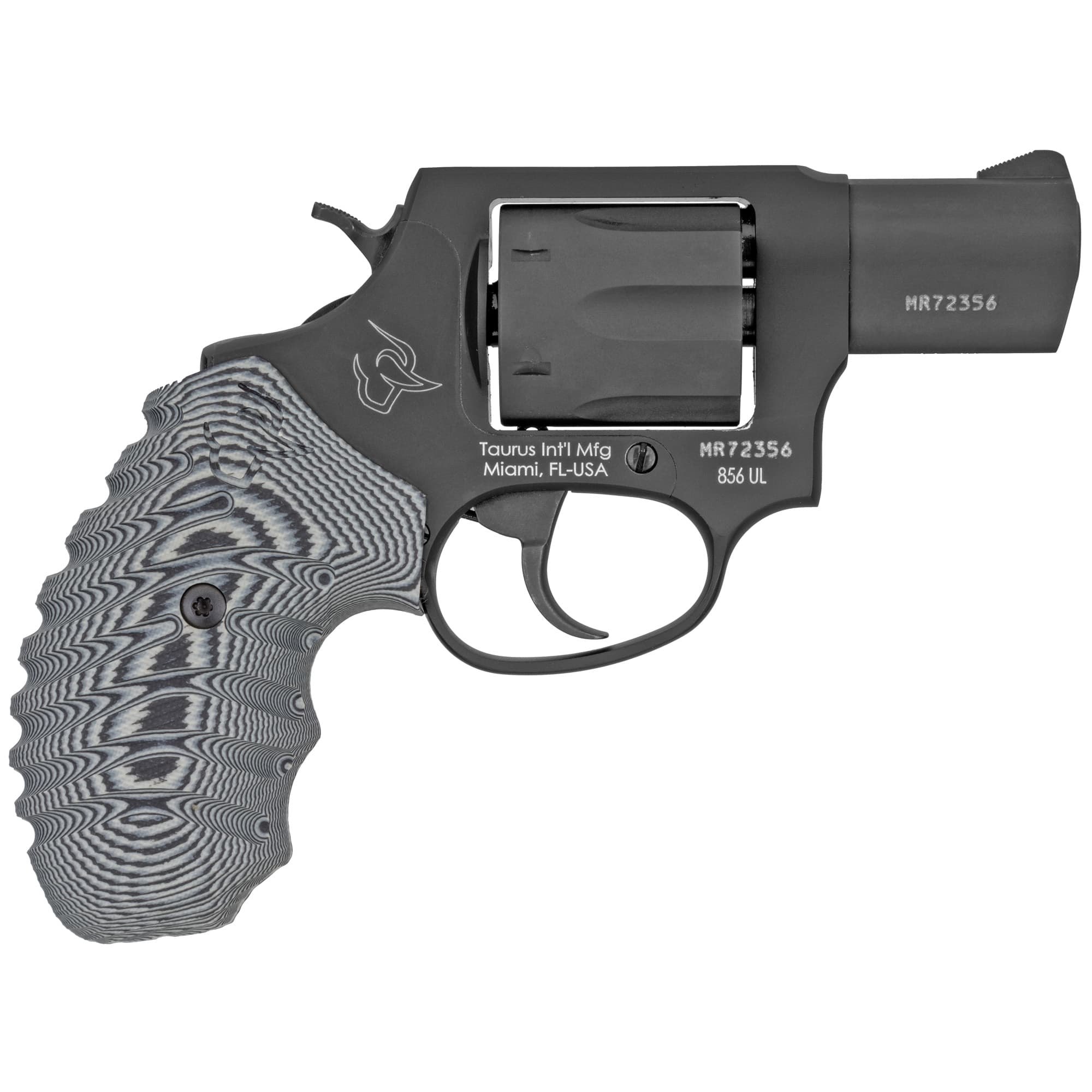 Taurus 856 Ultra-Lite 38 Special 2 Inch 6 Rounds Gray Cyclone VZ Grips