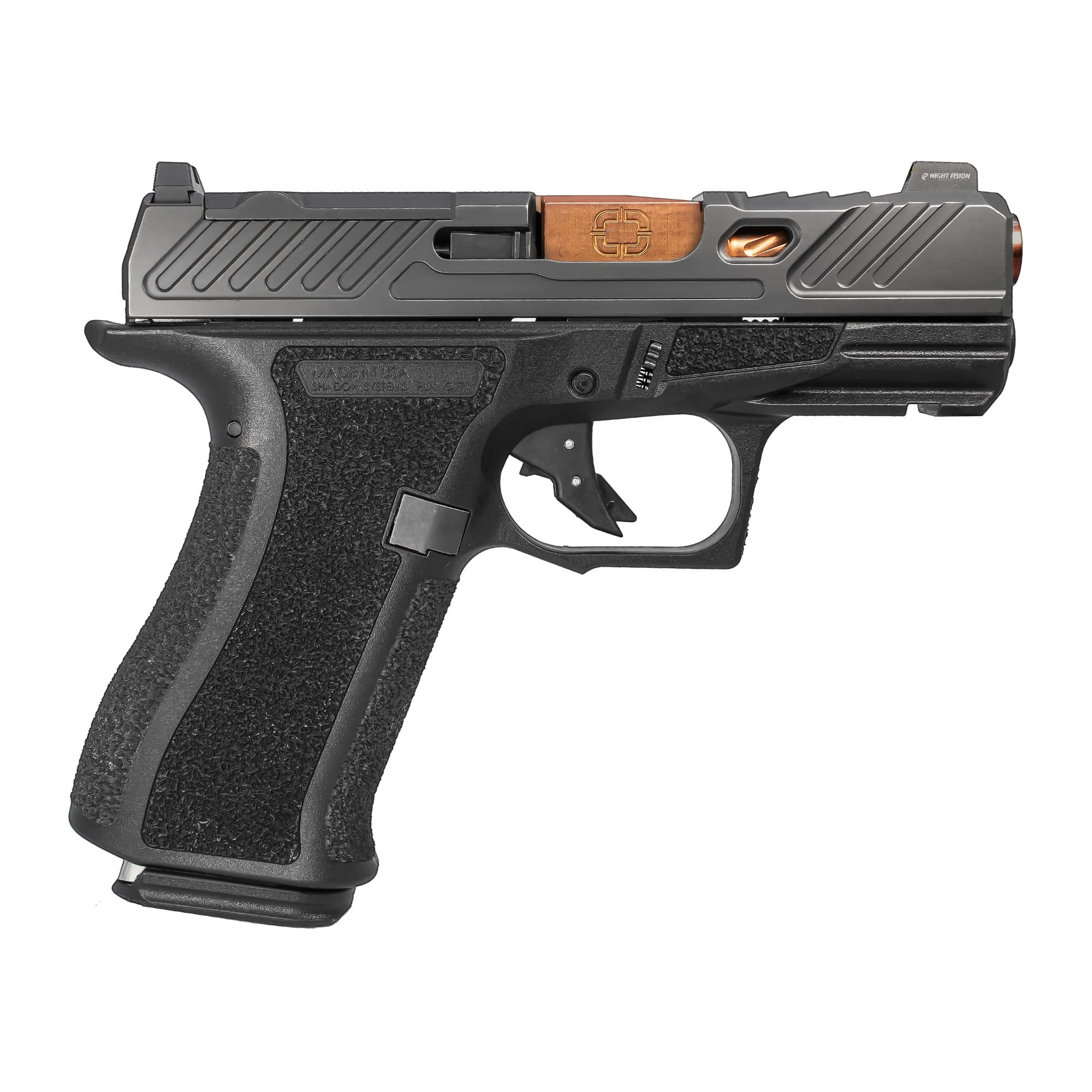 Shadow Systems CR920X Elite 9mm 3.4" 15-Round Bronze/Nitride Finish