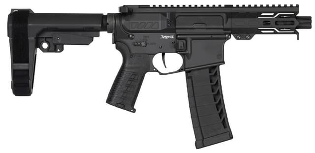 CMMG Banshee Mk4 22 Long Rifle 4.5 Inch Armor Black Semi-Automatic Pistol