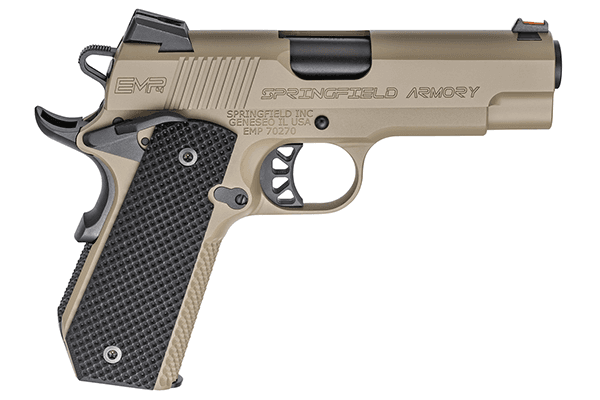 Springfield Armory 1911 EMP 9mm 4 Inch 9 Round Desert FDE