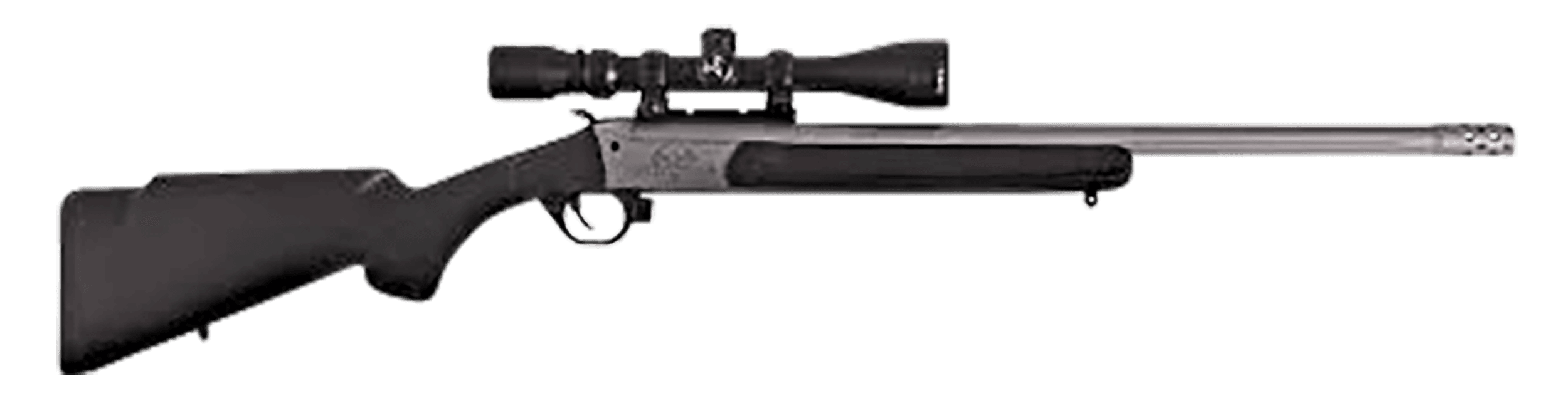 Traditions CRS-351130WT Outfitter G3 Takedown 35 Whelen 1rd 22", Stainless Cerakote Barrel/Rec, Black Synthetic Stock, Muzzle Brake, 3-9x40mm BDC Scope