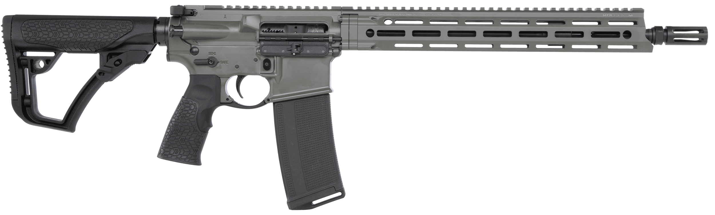 Daniel Defense Ddm4 V7 Slw 5.56x45mm NATO 14.5in 32+1 Deep Woods Green Cerakote