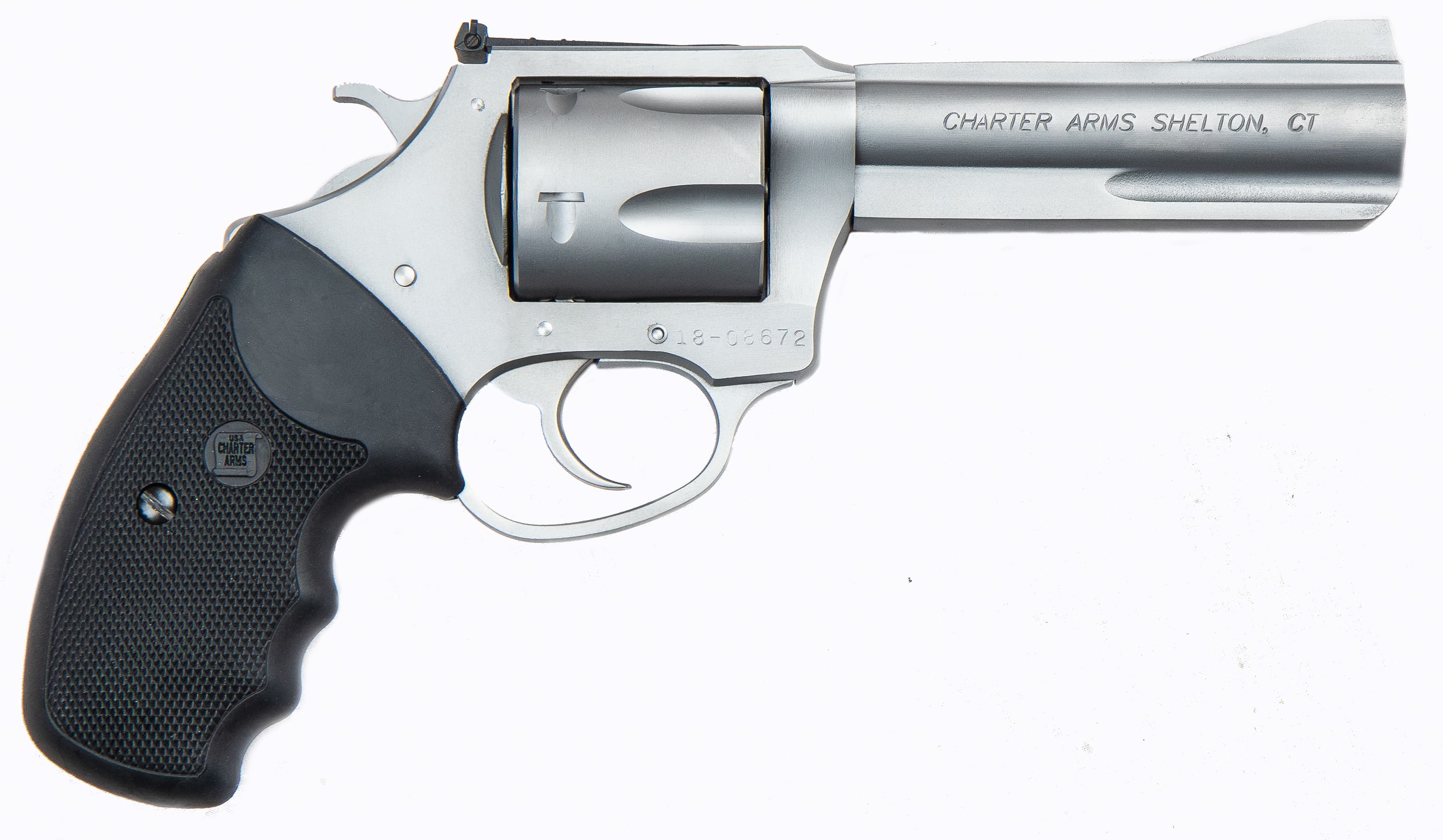 Charter Arms Target Undercover 38 Special 4.2 Inch 6 Rounds Anodized Stainless Steel