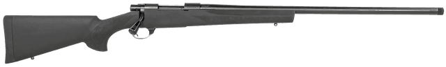 Howa M1500 Hogue Full Size 7mm PRC 5+1 24" Blued Steel Barrel, Blued Drilled & Tapped Stainless Steel Receiver, Hogue OverMolded Black Synthetic Stock, Right Hand