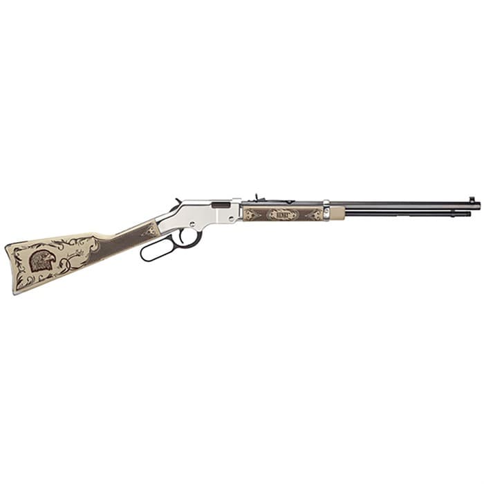 Henry Golden Boy Silver American Eagle 22 Long Rifle 20 Inch 16 Rounds Nickel