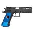 Tanfoglio IFG TFLIMMSTRX9 Limited Master Xtreme 9mm Luger 19+1 4.75" Stainless Polygonal Rifled Barrel/Matte Black Slide & Frame/Blue Polymer Grips