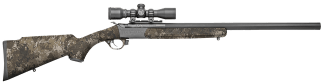 Traditions CRX6-2200625 Crackshot XBR Package 22 Cal/27 Long Cal 16.50"-20" Blued Barrel/Rec, Veil Wideland Stock Includes Two Barrels, 4x32 Scope, Three Firebolt Arrows