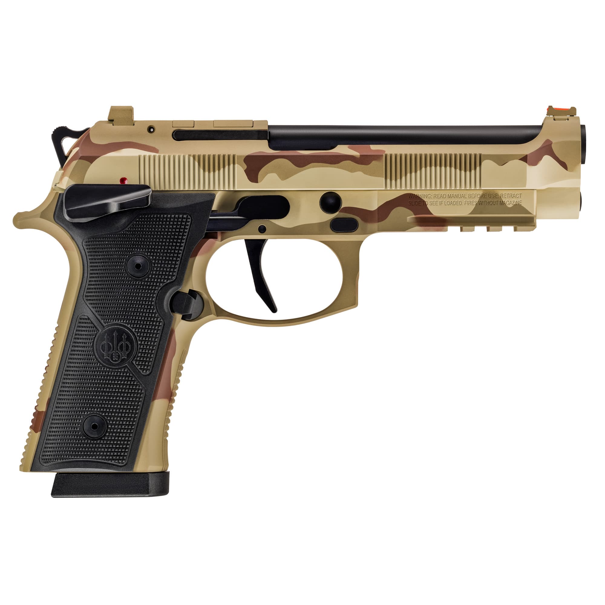 Beretta 92Xi SAO 9mm Luger 4.7in 18 Rounds DCU Camo Cerakote Optics Ready